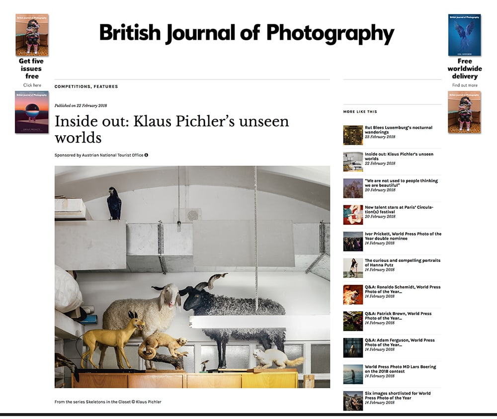 BJP The British Journal of Photography Klaus Pichler